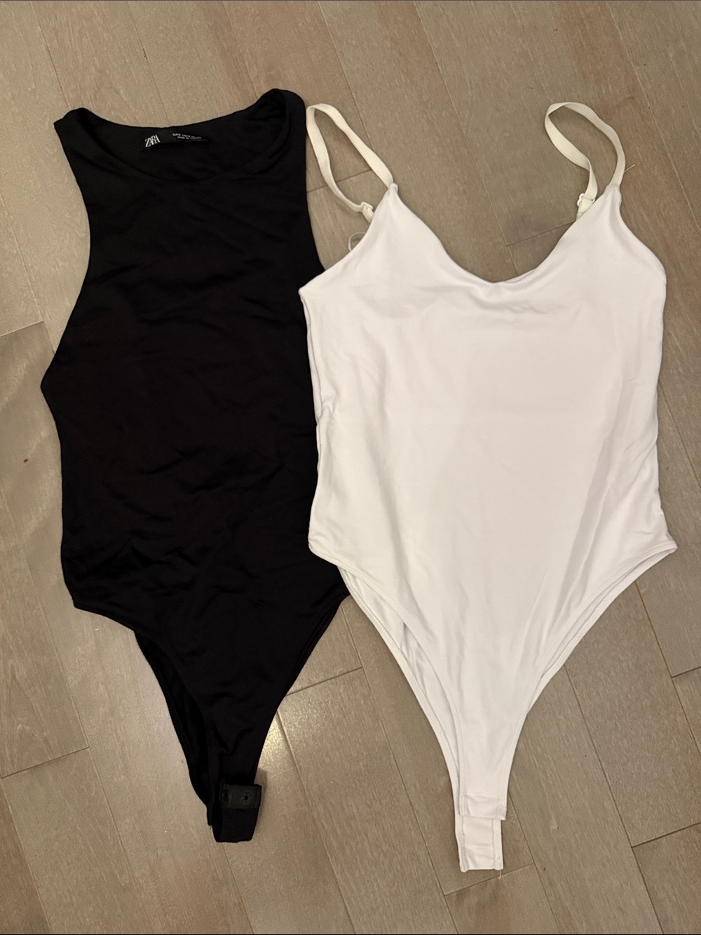 Zara Black & White Women’s Bodysuit Set